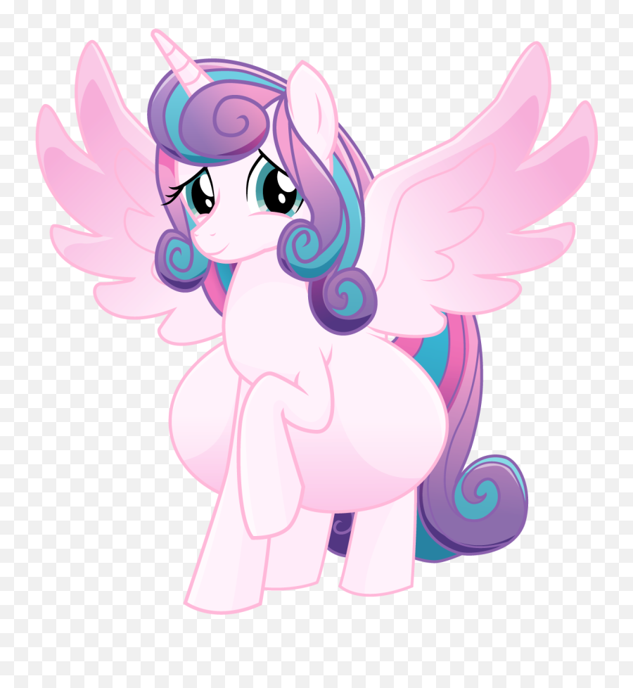 Female Flurrybetes Image - Pregnant Princess Flurry Heart Emoji,A Flurry Of Emotions Mlp Episode