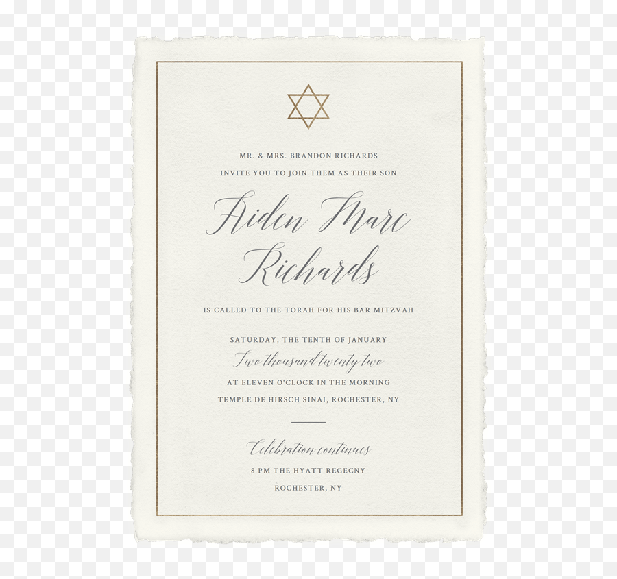 Barbat Mitzvah Invitations Greenvelopecom - Document Emoji,Emoji Border Paper Templte