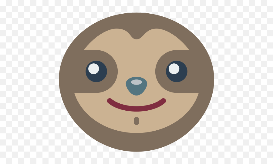 Sloth - Free Animals Icons Emoji,Sealion Emoticon