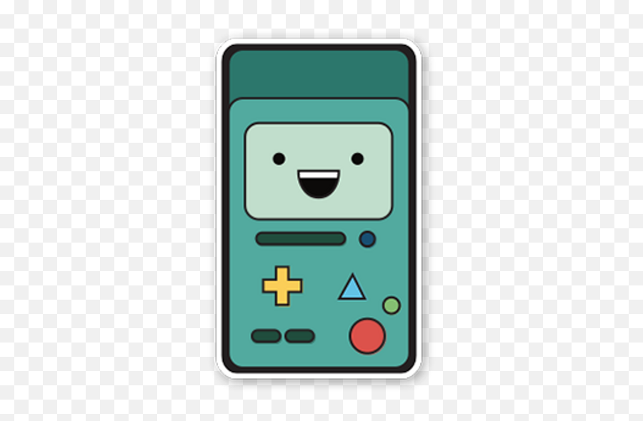 Adventure Time - Bmo Sticker Sticker Mania Emoji,Peppermint Butler Emoticon