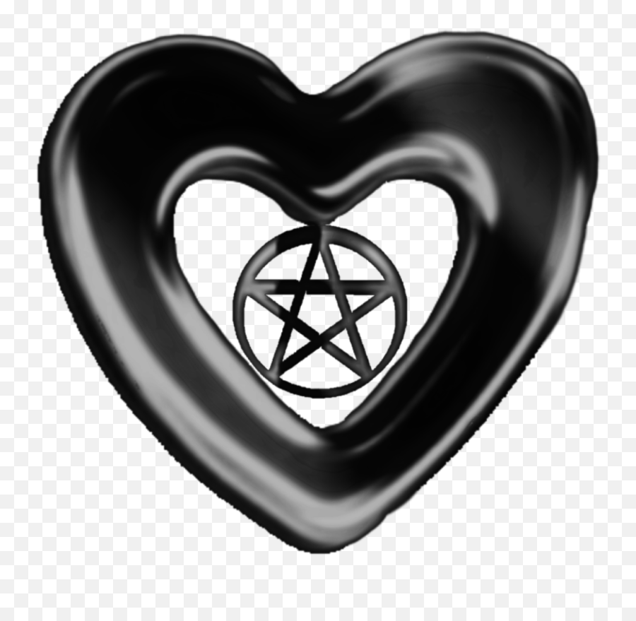 The Most Edited Pentagram Picsart Emoji,Pentagram Heart Emoticon