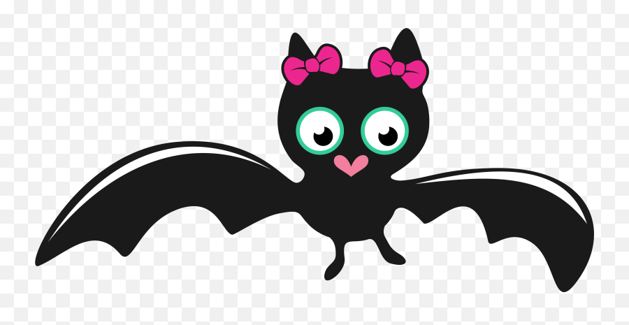 Cute Bats Cuttable Design - Cute Halloween Bat Clipart Emoji,Bat Emoji