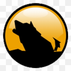 Amarok Yellow Moon Icon - Plingcom Emoji,Wolf Emoticons For Discord
