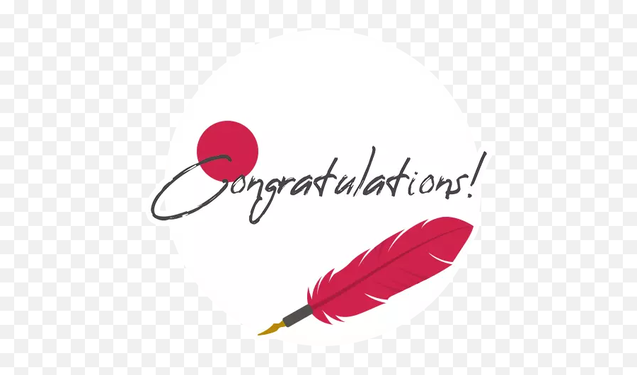 Congratulations By You - Sticker Maker For Whatsapp Emoji,Feather Quill Emoji