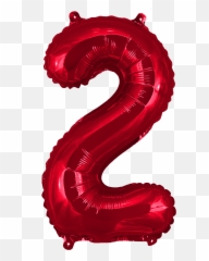 Red Letter And Number Balloons - 16 Tall Airfill Emoji,Red X Emojiy