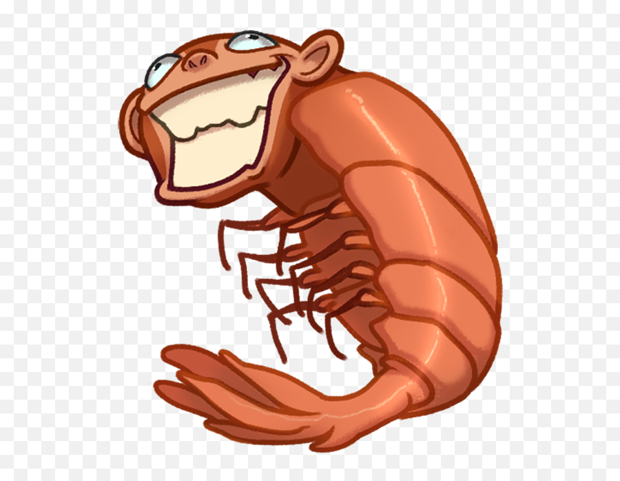 Mona Monkey By Telegram Messenger Llp Emoji,Shrimp In Shrimp Emoji