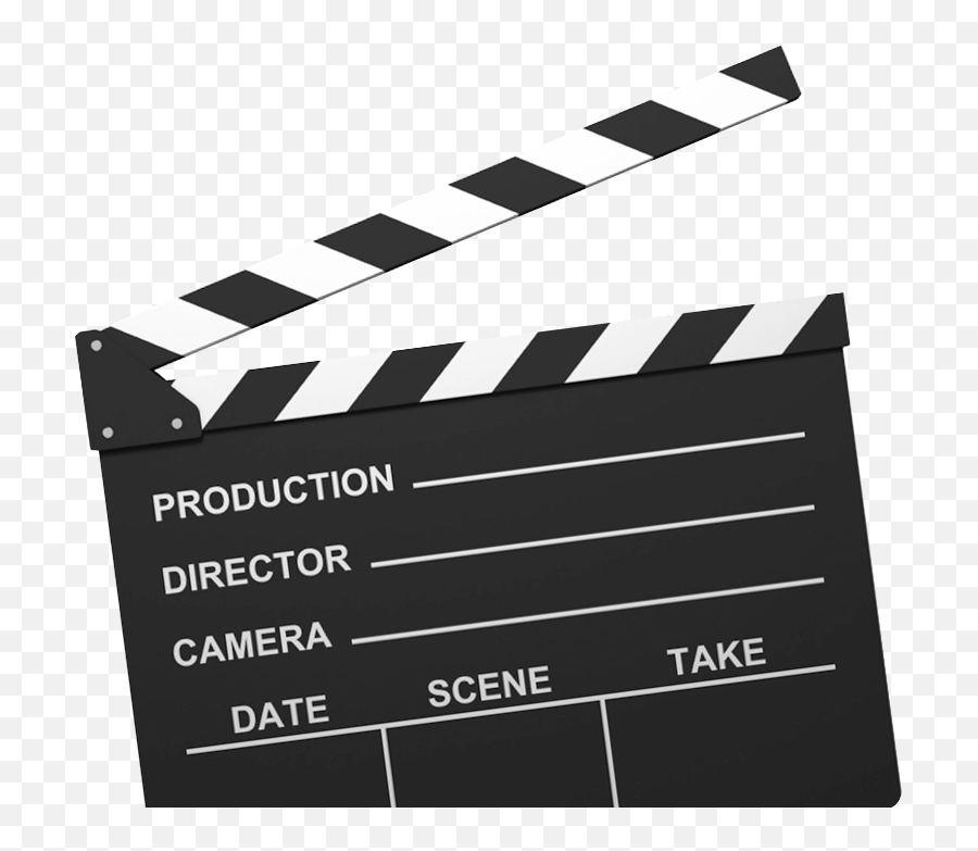 Download Clapperboard - Camera Roll Film Full Size Png Emoji,Old Camera Emoji