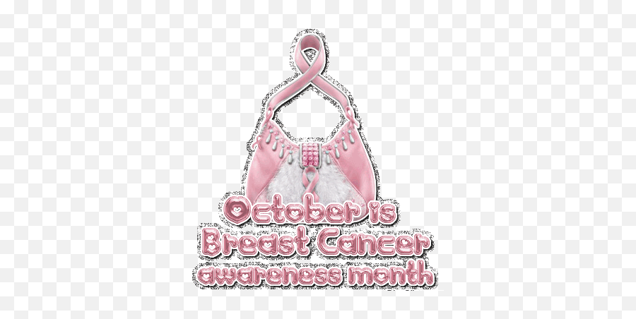 Pink Ribbon Glitter Gifs - Cancer Awareness Month Emoji,Pink Ribbon Emoticon