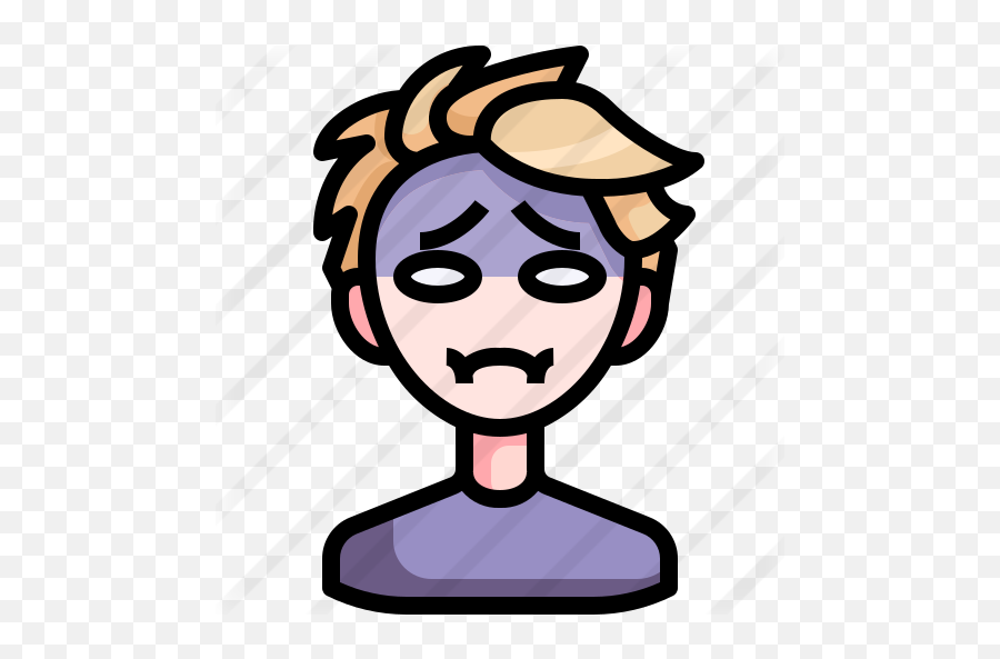 Man - Cool Boy Avatar Emoji,Emotion Sickness