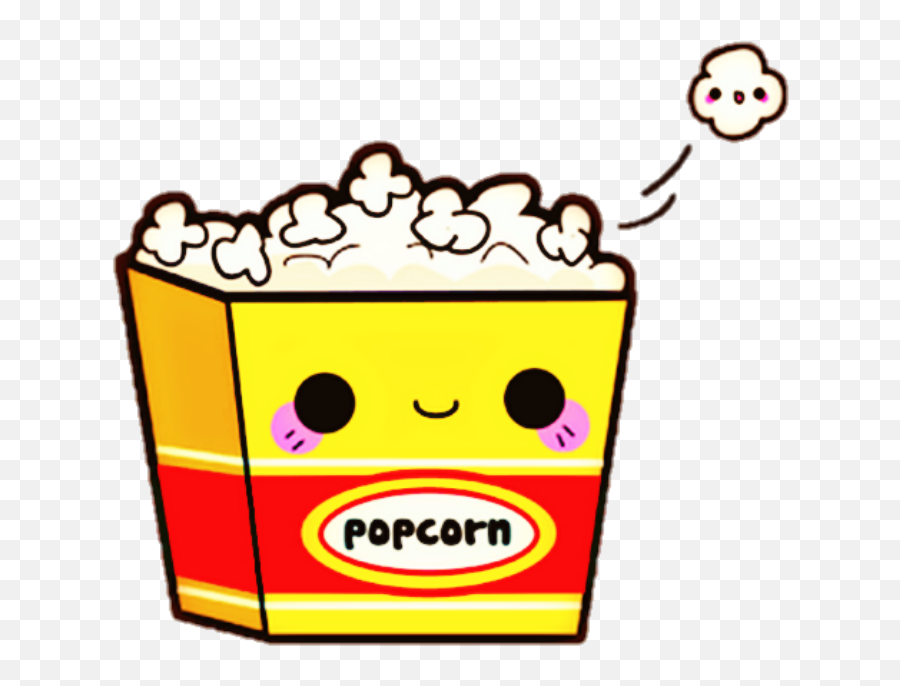 Bunnykawaiikawaiicute Iosappleemoji Sticker By Ayat - Kawaii Popcorn Transparent,Bunny Girls Emoji
