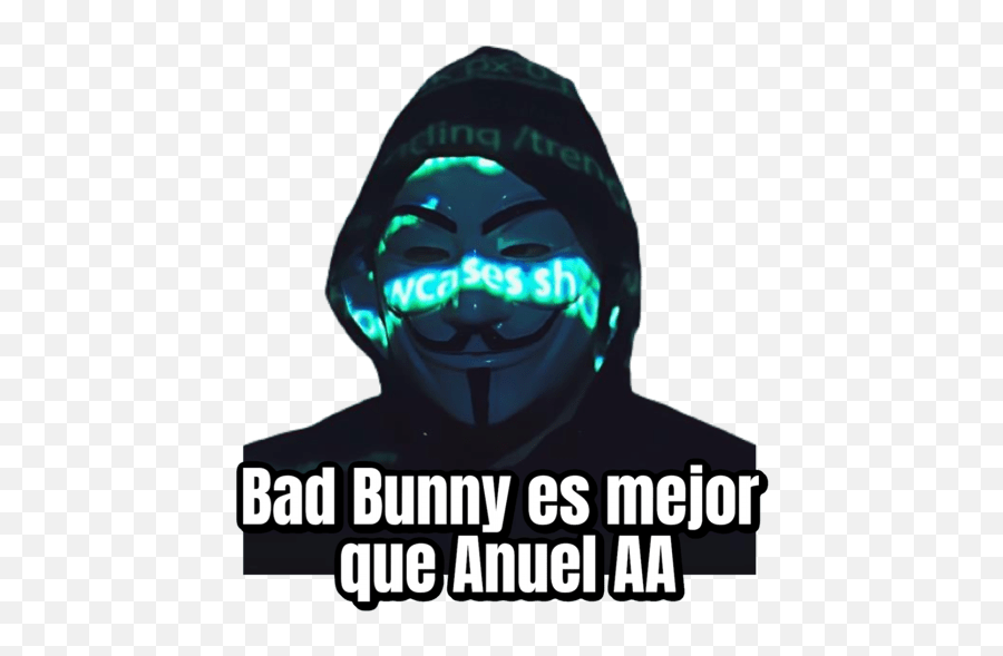 Anonymous - For Adult Emoji,Anuel Aa Emoji