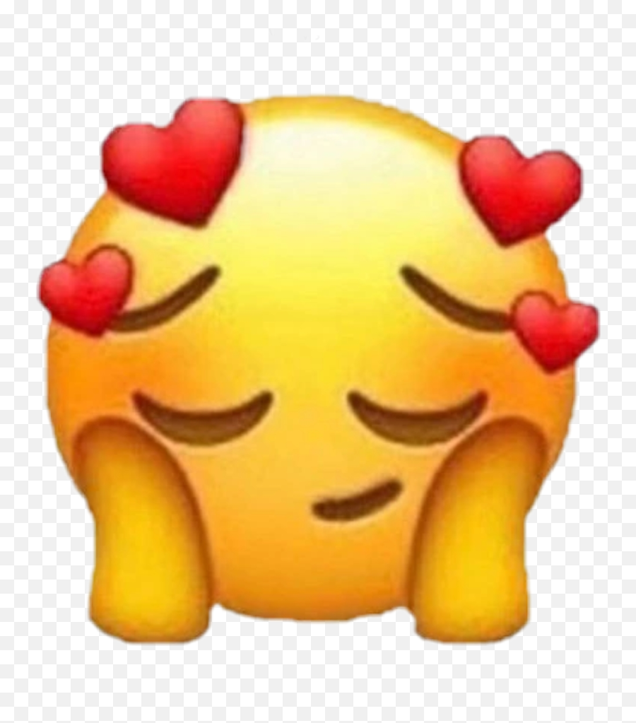 Sad Sadmood Heartbreak Emoji Sticker - Sad Emoji With Hearts,Heartbreak Emoji