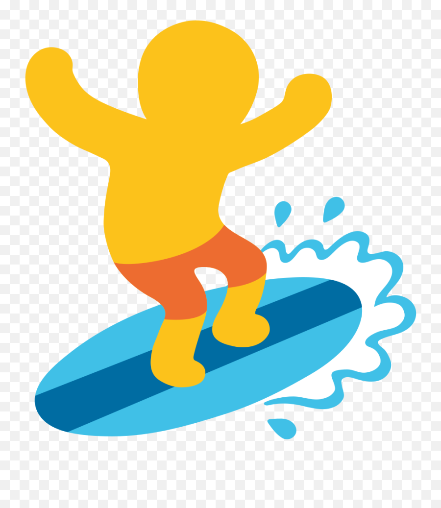 Emoji U1f3c4 - Surfing Emoji Png,Emoji 128 Pixels
