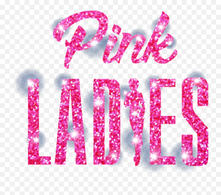 Pinkladies Pinkglitter Sparkles Sticker - Girly Emoji,Grease The Movie Emojis