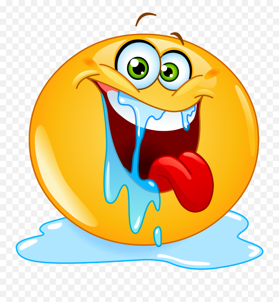 Mouth Watering Emoji Decal - Water In Mouth Emoji,Mouth Watering Emoji