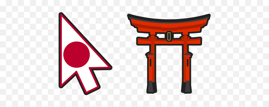 Top Downloaded Cursors - 24 Custom Cursor Mouse Pointer In Computer Emoji,Japanese Emoji With A Sword