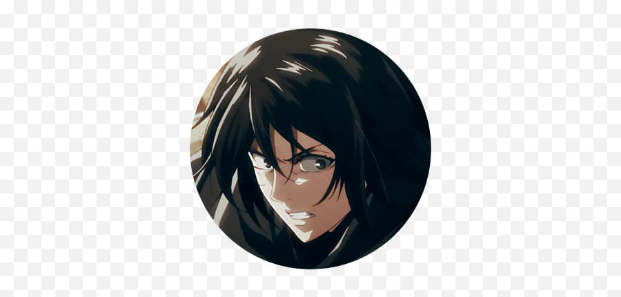 Mikasa Manga Icons - Use Of These Materials Are Allowed Mikasa Perfect Shots Emoji,Levi Emoticon Snk