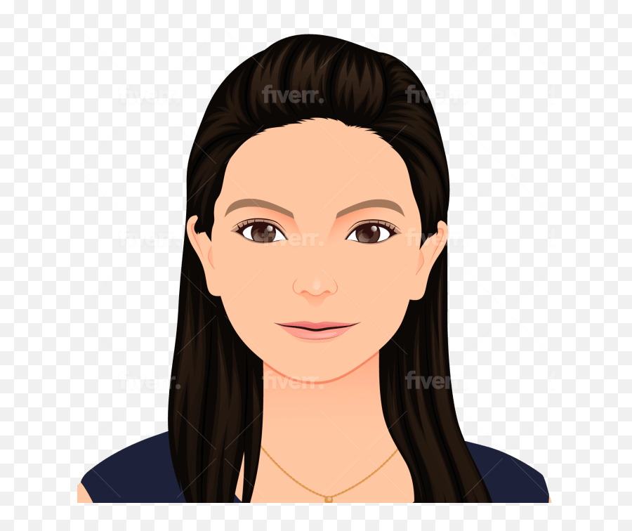 Draw Cute Cartoon Avatar And Funny Emojis From Your Photo - For Women,Cartoon Emoji Of Me