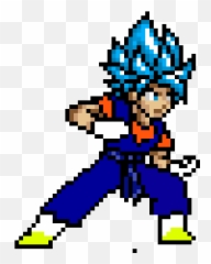 Pixel Art Gallery - Fictional Character Emoji,Dbz Fusion Emoticon
