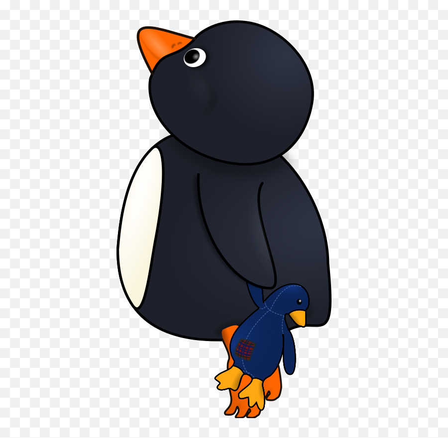 Openclipart - Penguins Emoji,Engry Emoticon Face