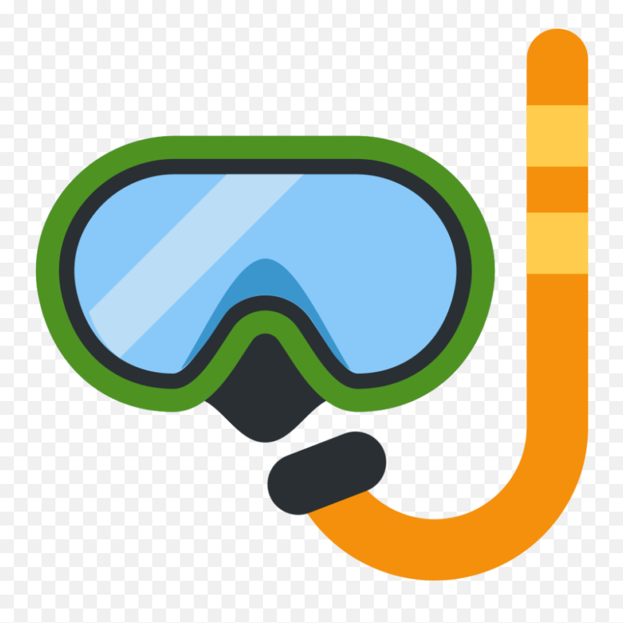 Diving Mask Emoji - Diving Mask Emoji,Mask Emoji