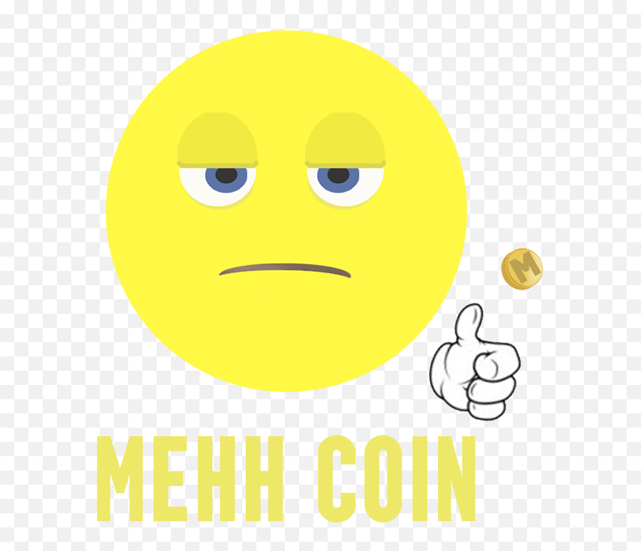 Mehh Coin - Happy Emoji,Coin Emoticon For Facebook