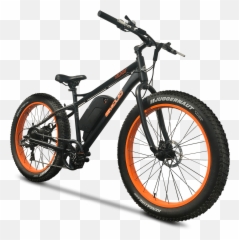 Emojo Wildcat Fattire Electric Mountain - Dk Bmx Bike Emoji,Beach Cruiser Bike Emoji