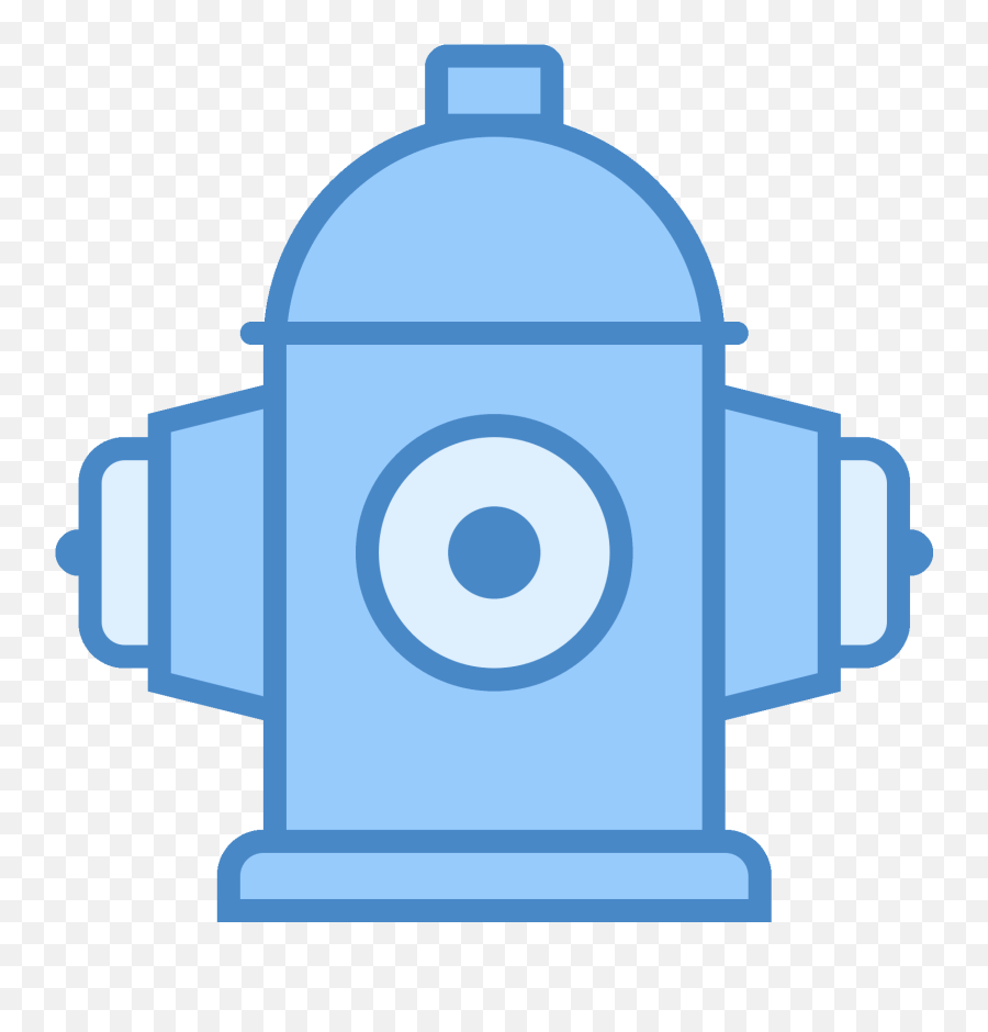 Fire Hydrant Icon - Blue Fire Hydrant Top Clipart Full Hydrant Blue Png Emoji,Blue Fire Emoji