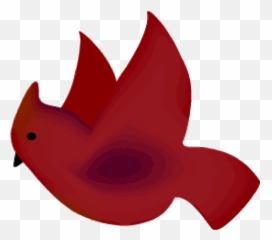 Cardinal Bird Clip Art - Flying Red Bird Clip Art Emoji,Cardinal Bird Facebook Emoticon