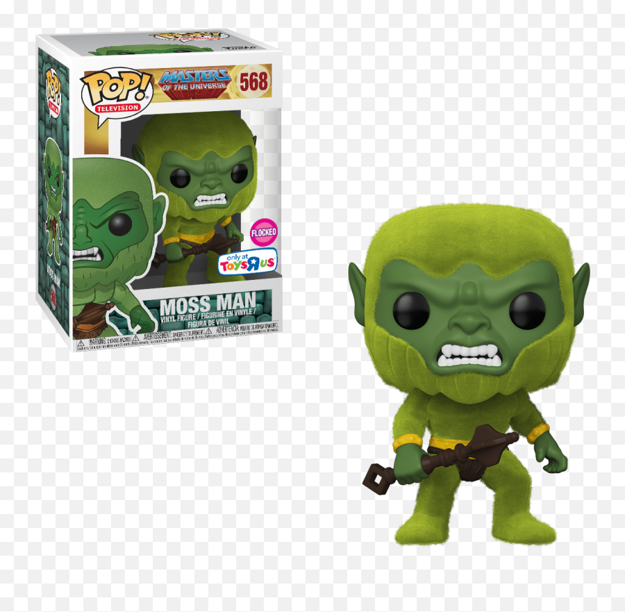 Moss Man Flocked Pop Vinyl - Masters Of The Universe Funko Pop Emoji,Skeletor Emoticons