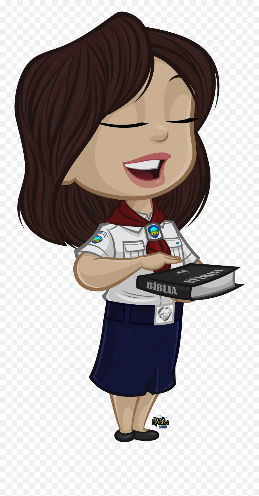 Aventureira Promessa - Desenho De Aventureiro Com Biblia Emoji,Pinewood Derby Designs Emojis