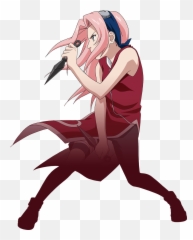 Sakura Render - Sakura Haruno Png Long Hair Emoji,Haruno Sakura Emojis