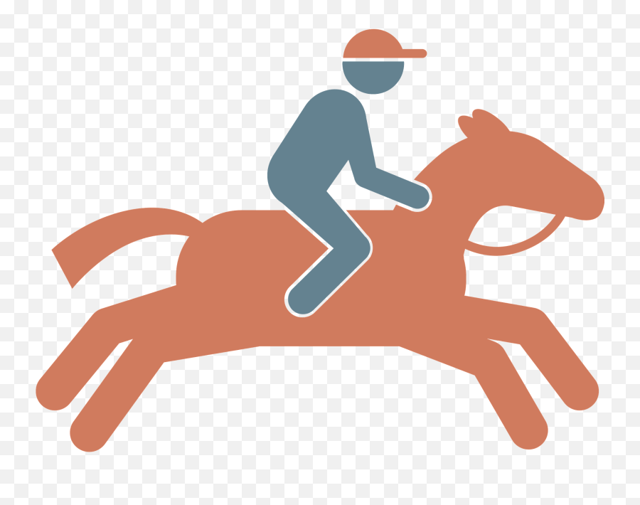 Horse Race Clipart - Bridle Emoji,Hand Horse Horse Emoji