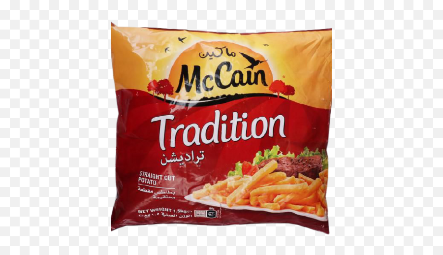 Mccain Tradition Straight Cut Potato 8 X 15kg Emoji,Potatoe Emotion