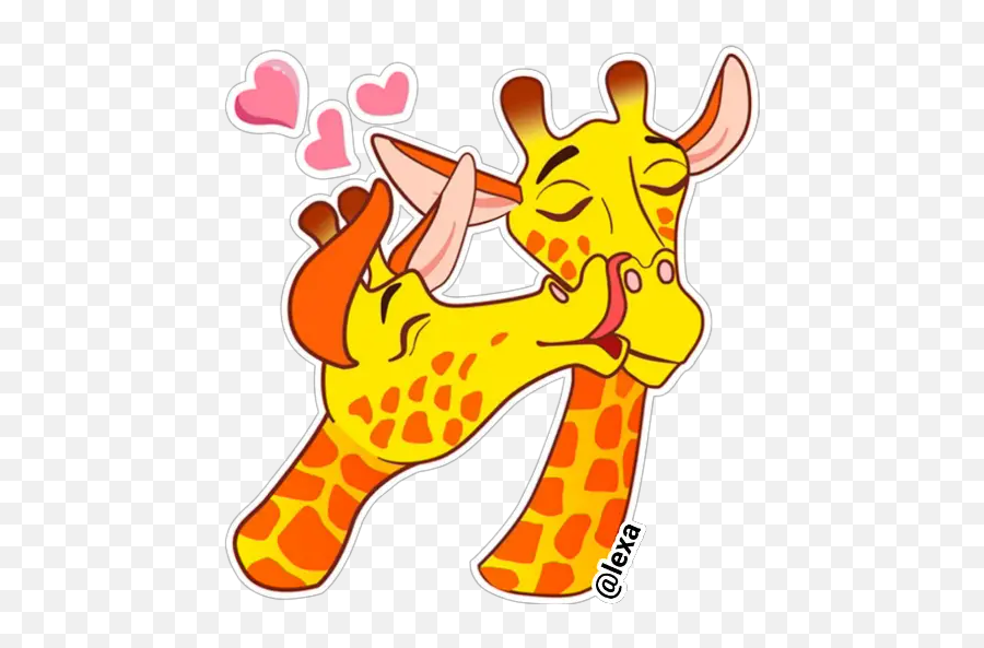 Sticker Maker - Jirafa Emocionada Emoji,Emojis Emocionado