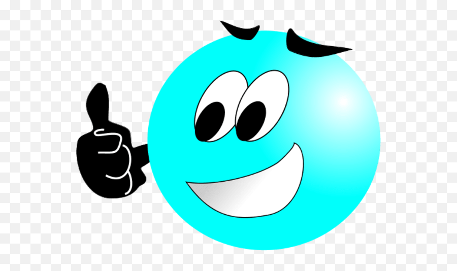 Free Smiley Face With A Thumbs Up - Happy Smiley Face Thumbs Up Emoji,Road Rage Emoji