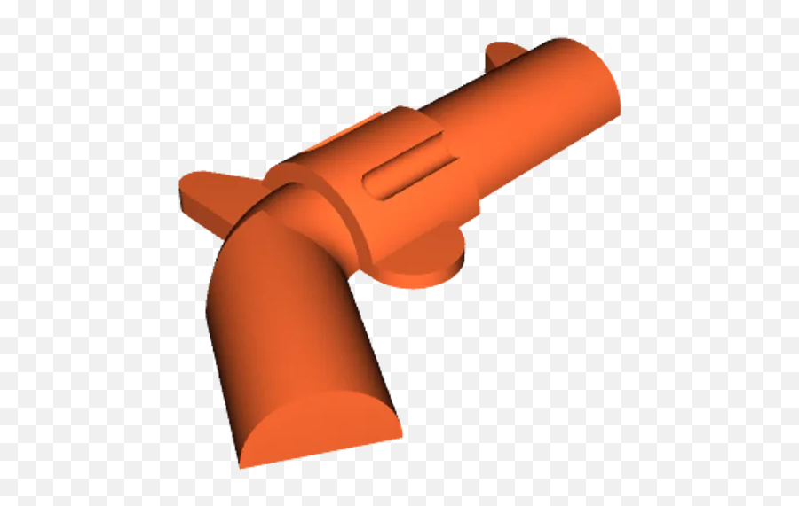 Giant Lego Pistol Revolver 30132 101 Scale By Yvrogne Emoji,Giant Gun Emoticon