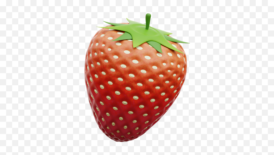 Strawberry 3d Illustrations Designs Images Vectors Hd Emoji,Berry Emojis