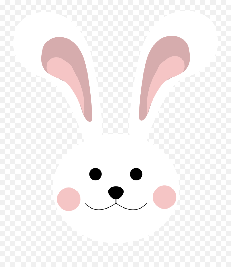 Download Hare Easter Bunny Rabbit Free Transparent Image Hq - Bunny Face Cartoon Png Emoji,Lips Speech Bubble Ear Emoji