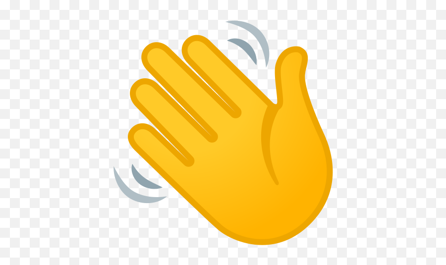 Waving Hand Emoji - Waving Hand,Android Wave Emoji