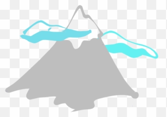 Mountain Clipart Mountain Peak Logo Clip Art At Vector - Mountain Clip Art Emoji,Mountain Emoji Transparent