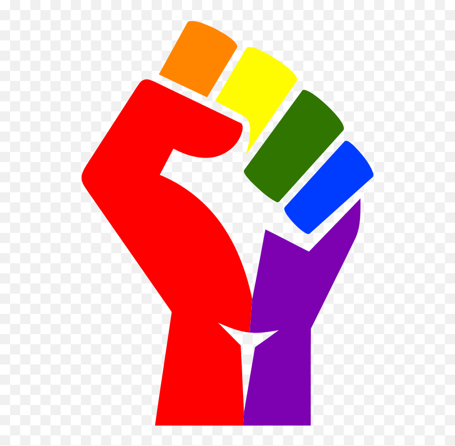 Finger Clipart Fist Finger Fist Transparent Free For - Rainbow Fist Png Emoji,Brown Raised Fist Emoji