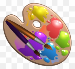 Free Artist Palette Png Download Free - Transparent Transparent Background Art Clipart Emoji,Palette Emoji