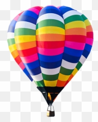 Hot Air Balloon Transparent - Picsart Parachute Png Emoji,Hot Air Balloon Emoji