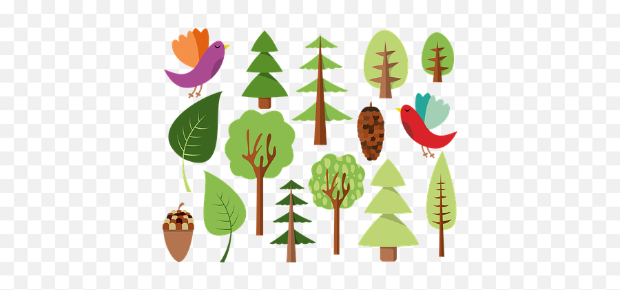 Free Mood Emoticon Vectors Emoji,Forest Emoji