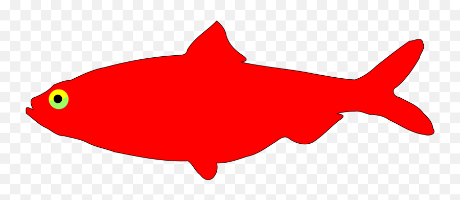 Download See Here Cartoon Fish Transparent Background - Red Aquarium Fish Emoji,Leaves Emoji Png
