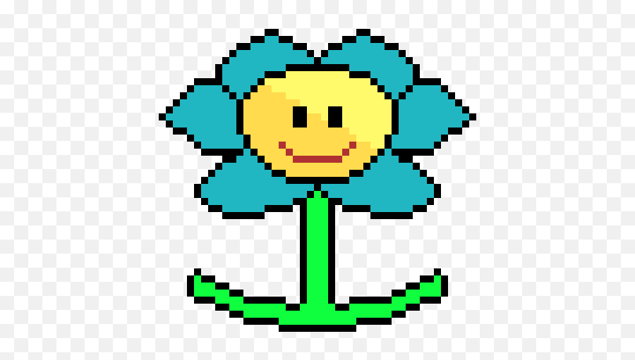 Pixel Art Gallery - Dead Flower Pixel Emoji,.v. Emoticon