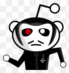 Ghost Clipart Menacing Ghost Menacing Transparent Free For - Reddit Red Social Logo Emoji,Ghost Emoji Pillows
