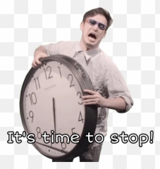 Itstimetostop Joji Filthyfrank Sticker - Time To Stop Transparent Emoji,Filthy Frank Emoji