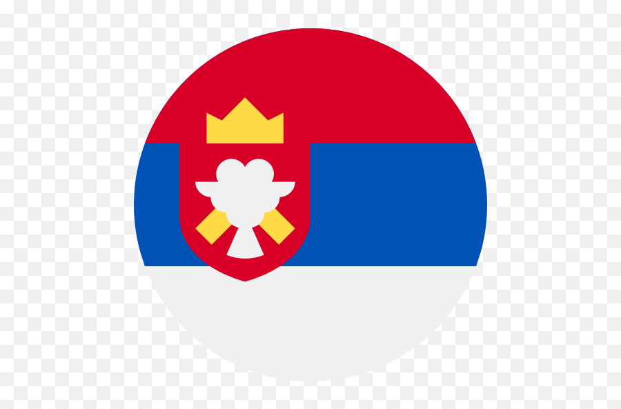 World Flag Serbia Flags Country Nation Icon - Serbia Flag Icon Png Emoji,Flags Of The World Emoji